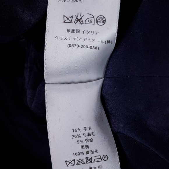 Christian Dior Windowpane Check Wool Jacket - Picture 10 of 11